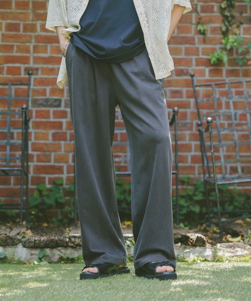 RAGEBLUE（レイジブルー）の「天竺/イージースウェットワイドパンツ（スウェットパンツ・メンズ・ライトグレー/ネイビー/ダークグレー・FREE）」の11枚目の写真