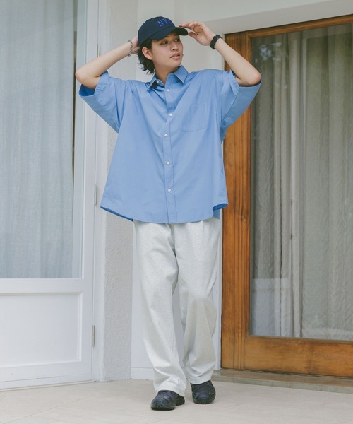 RAGEBLUE（レイジブルー）の「天竺/イージースウェットワイドパンツ（スウェットパンツ・メンズ・ライトグレー/ネイビー/ダークグレー・FREE）」の19枚目の写真