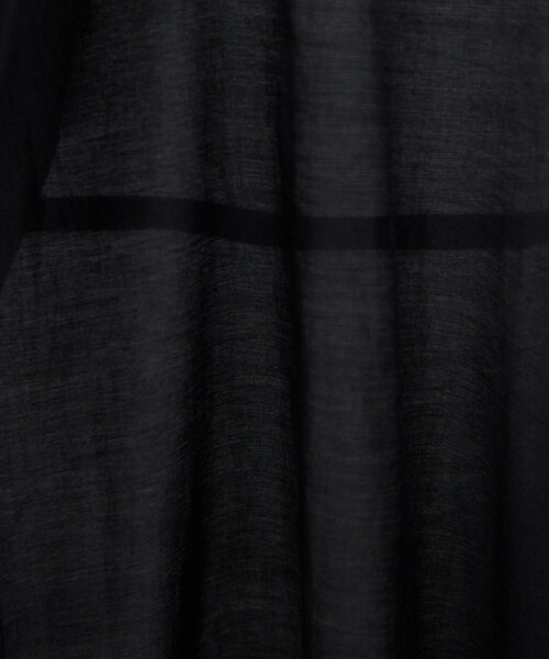 GALLARDAGALANTE(ガリャルダガランテ)の「シアーフーディーシャツ(シャツ/ブラウス・レディース・ベージュ/ブラック・FREE)」の14枚目の写真