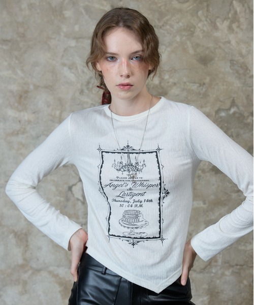LARTIGENT ♥ L13 INVITATION LONG SLEEVE /追跡付 L13 INVITATION LONG SLEEVE(Tシャツ/カットソー)|LARTIGENT