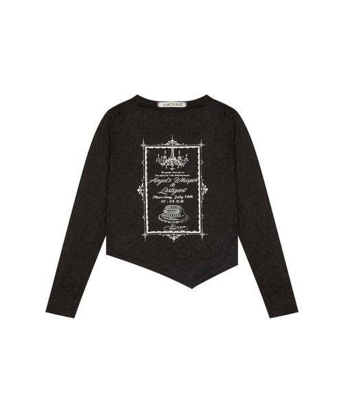 tシャツ L13 INVITATION LONG SLEEVE レディース L13 INVITATION LONG SLEEVE（Tシャツ/カットソー）｜LARTIGENT