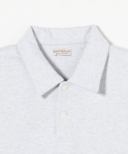 BEAUTY&YOUTHUNITEDARROWS ソリッドコットンポロスウェット BEAUTY&YOUTH UNITED ARROWS｜ソリッド コットン ポロ