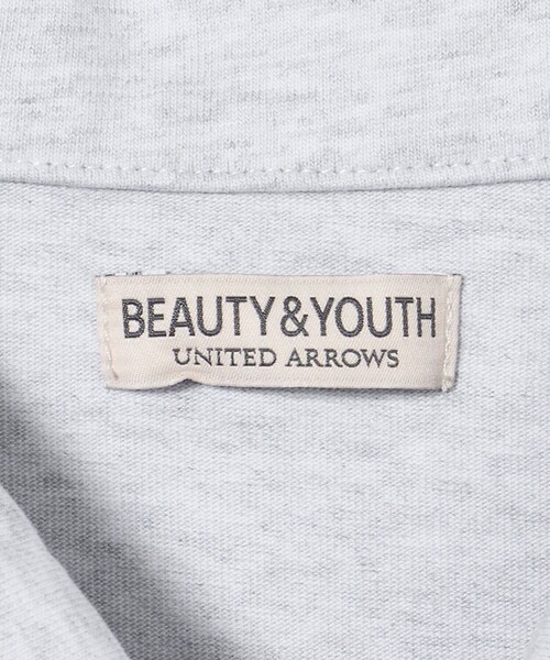BEAUTY&YOUTH UNITED ARROWS（ビューティーアンドユースユナイテッドアローズ）の「ソリッド コットン ポロ スウェット（スウェット・メンズ・ライトグレー/ブラック・S/M/L/XL）」の19枚目の写真