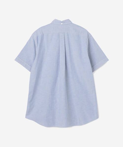 GYMPHLEX(ジムフレックス)の「Gymphlex | コットン ボタンダウン半袖シャツ MEN(シャツ/ブラウス・メンズ・ホワイト/ブルー・L/XL/M)」の5枚目の写真