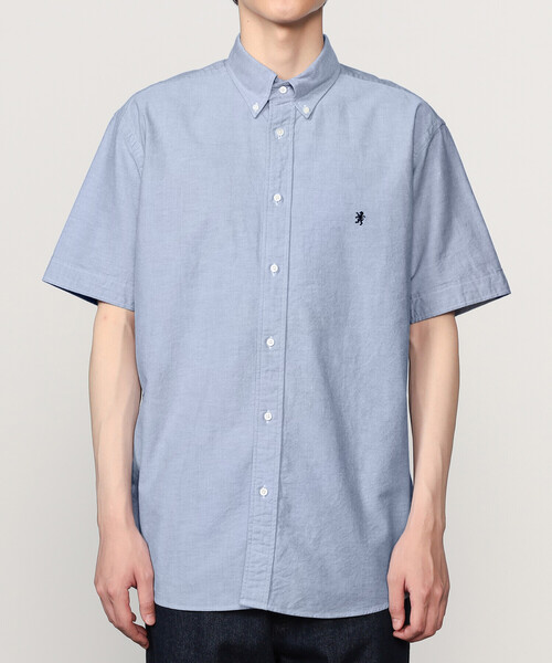 GYMPHLEX(ジムフレックス)の「Gymphlex | コットン ボタンダウン半袖シャツ MEN(シャツ/ブラウス・メンズ・ホワイト/ブルー・L/XL/M)」の13枚目の写真