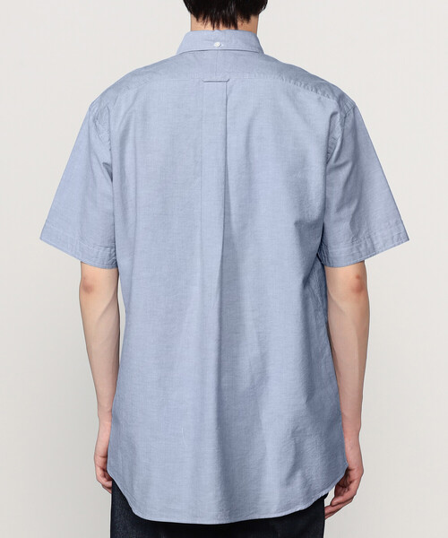 GYMPHLEX(ジムフレックス)の「Gymphlex | コットン ボタンダウン半袖シャツ MEN(シャツ/ブラウス・メンズ・ホワイト/ブルー・L/XL/M)」の15枚目の写真