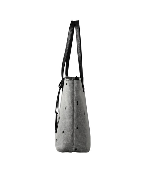 HIROFU(ヒロフ)の「【ジータ】ジャガード レザーコンビ トートバッグ M 本革(商品番号:P25-39518)(トートバッグ・レディース・ブラック/こしょう色系2/ネイビー系6・02)」の9枚目の写真