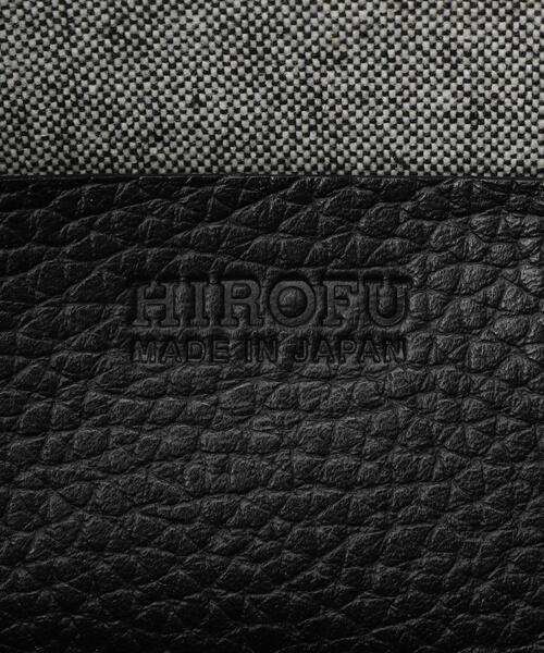 HIROFU(ヒロフ)の「【ジータ】ジャガード レザーコンビ トートバッグ M 本革(商品番号:P25-39518)(トートバッグ・レディース・ブラック/こしょう色系2/ネイビー系6・02)」の19枚目の写真