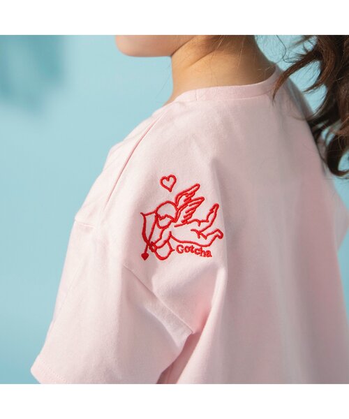 BREEZE(ブリーズ)の「【ジュニア対応】バリエーションTシャツ(Tシャツ/カットソー・キッズ・アイボリー/サックスブルー/ピンク/レッド・80/90/100/110/120/130/140)」の7枚目の写真