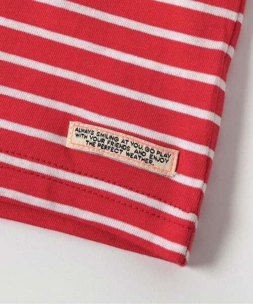 BREEZE(ブリーズ)の「【ジュニア対応】バリエーションTシャツ(Tシャツ/カットソー・キッズ・アイボリー/サックスブルー/ピンク/レッド・80/90/100/110/120/130/140)」の16枚目の写真