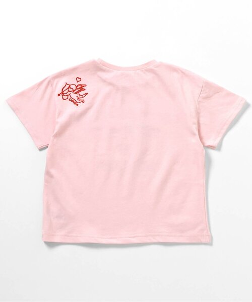 BREEZE(ブリーズ)の「【ジュニア対応】バリエーションTシャツ(Tシャツ/カットソー・キッズ・アイボリー/サックスブルー/ピンク/レッド・80/90/100/110/120/130/140)」の20枚目の写真