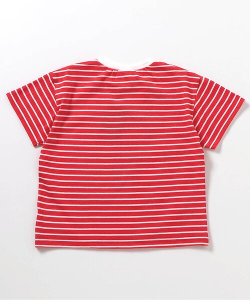 BREEZE(ブリーズ)の「【ジュニア対応】バリエーションTシャツ(Tシャツ/カットソー・キッズ・アイボリー/サックスブルー/ピンク/レッド・80/90/100/110/120/130/140)」の21枚目の写真