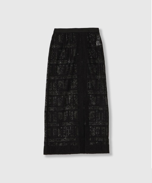 THINGS THAT MATTER（シングス ザット マター）の「THIRD EYE(i) LACE SKIRT/ サードアイレーススカート（スカート・レディース・ホワイト/ブラック・1/2）」の17枚目の写真