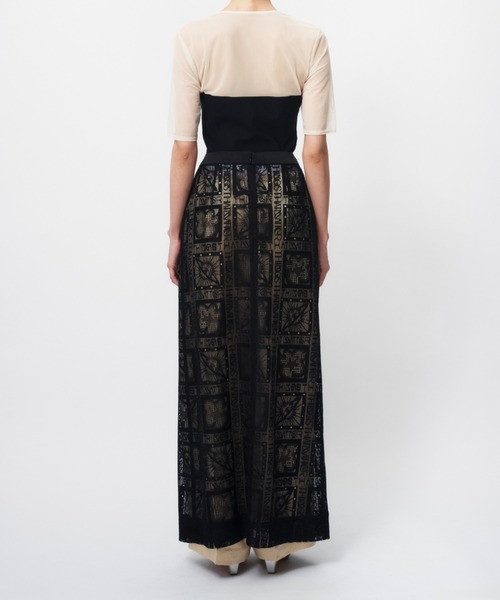 THINGS THAT MATTER（シングス ザット マター）の「THIRD EYE(i) LACE SKIRT/ サードアイレーススカート（スカート・レディース・ホワイト/ブラック・1/2）」の10枚目の写真