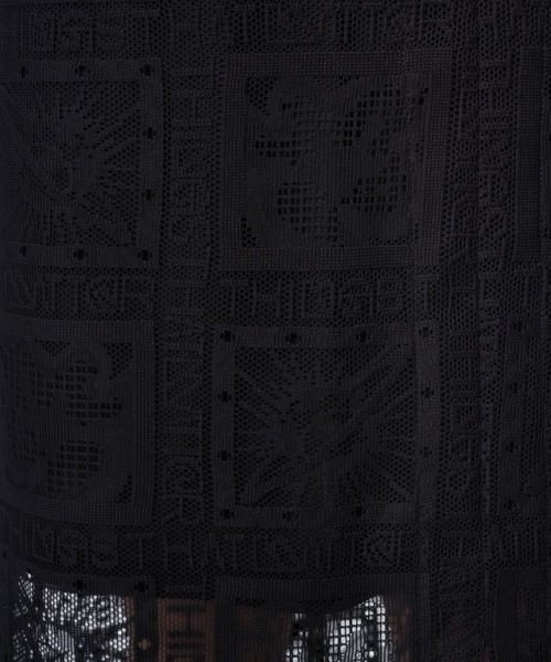 THINGS THAT MATTER（シングス ザット マター）の「THIRD EYE(i) LACE SKIRT/ サードアイレーススカート（スカート・レディース・ホワイト/ブラック・1/2）」の19枚目の写真