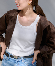 セール】【EMILY WEEK×FRAMeWORK】Jerseyバックオープンブラ