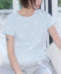 [FANCY CLUB] FRILL LAYERED DOT TEE /追跡付 230000034531_000041-