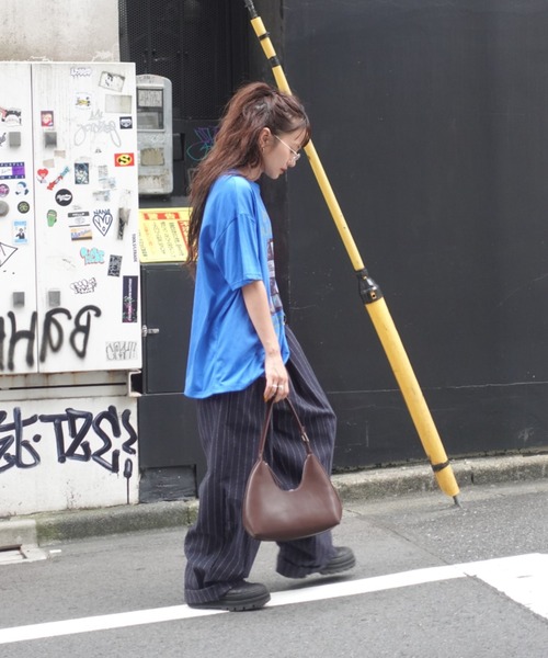 TEEN BOOP(ティーンブープ)の「リネン混ストライプラフパンツ(その他パンツ・レディース・ネイビー・FREE)」の19枚目の写真