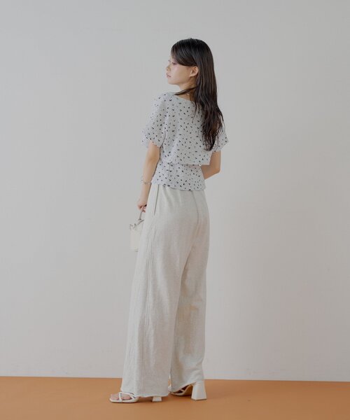 SET ITEM】フラワーボレロ+タンクセット（Tシャツ/カットソー