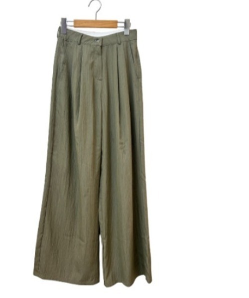 FREE STYLISTS(フリー スタイリスト)の「YUGA_YGMC High waist tuck wide pants(その他パンツ・レディース・グレー/カーキ・M/S)」の8枚目の写真