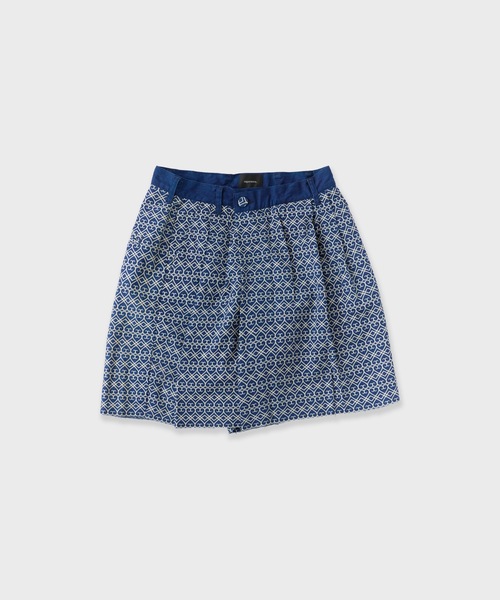 superNova.（スーパーノヴァ）の「superNova./スーパーノヴァ Wrap Short-Indigo Tribal ショーツ 夏服（その他パンツ・メンズ・ブルー・S）」の2枚目の写真