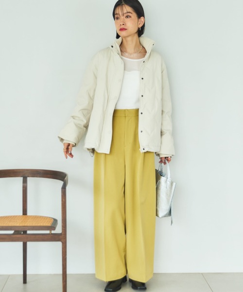 セール】【新色追加】スタンドキルティングダウン（ダウンジャケット