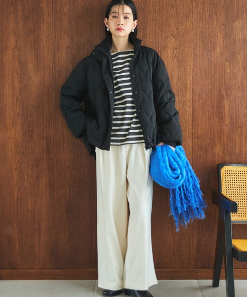 セール】【新色追加】スタンドキルティングダウン（ダウンジャケット