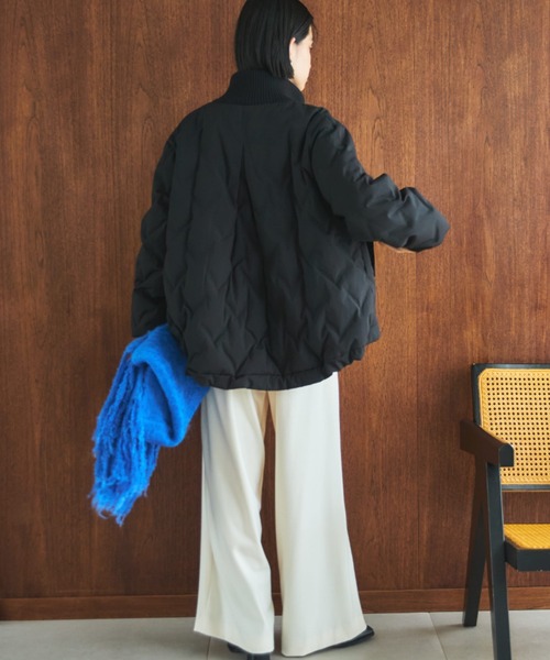 セール】【新色追加】スタンドキルティングダウン（ダウンジャケット