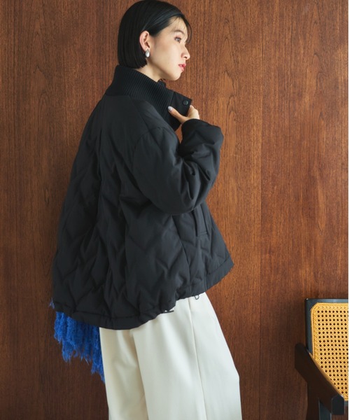 セール】【新色追加】スタンドキルティングダウン（ダウンジャケット