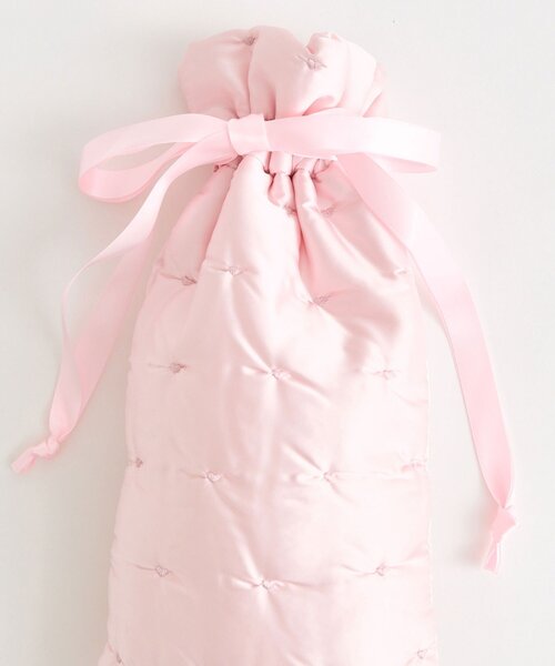 OLIVE des OLIVE（オリーブデオリーブ）の「【大容量】Aimerianejoie総柄刺繍入りペンライトケース（ポーチ・レディース・ピンク/アイボリー/ブラック・FREE）」の7枚目の写真