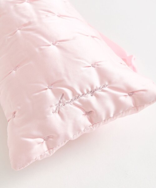 OLIVE des OLIVE（オリーブデオリーブ）の「【大容量】Aimerianejoie総柄刺繍入りペンライトケース（ポーチ・レディース・ピンク/アイボリー/ブラック・FREE）」の6枚目の写真