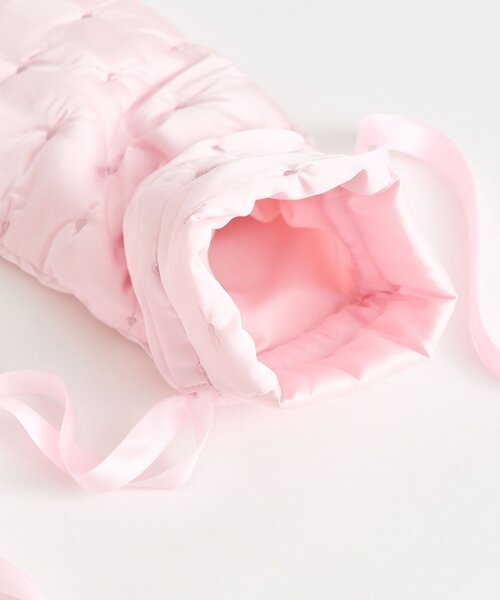 OLIVE des OLIVE（オリーブデオリーブ）の「【大容量】Aimerianejoie総柄刺繍入りペンライトケース（ポーチ・レディース・ピンク/アイボリー/ブラック・FREE）」の5枚目の写真