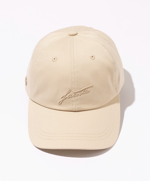 LACOSTE(ラコステ)の「【LACOSTE】EMB CAP CBS(キャップ・メンズ・ネイビー/ベージュ/ブラック・FREE)」の3枚目の写真