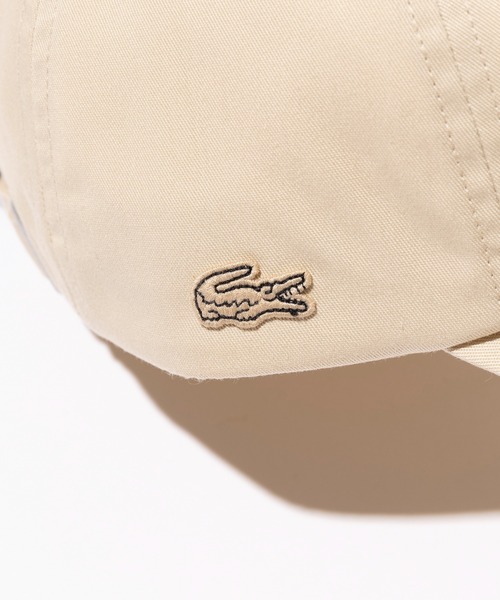 LACOSTE(ラコステ)の「【LACOSTE】EMB CAP CBS(キャップ・メンズ・ネイビー/ベージュ/ブラック・FREE)」の8枚目の写真