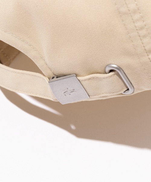 LACOSTE(ラコステ)の「【LACOSTE】EMB CAP CBS(キャップ・メンズ・ネイビー/ベージュ/ブラック・FREE)」の9枚目の写真