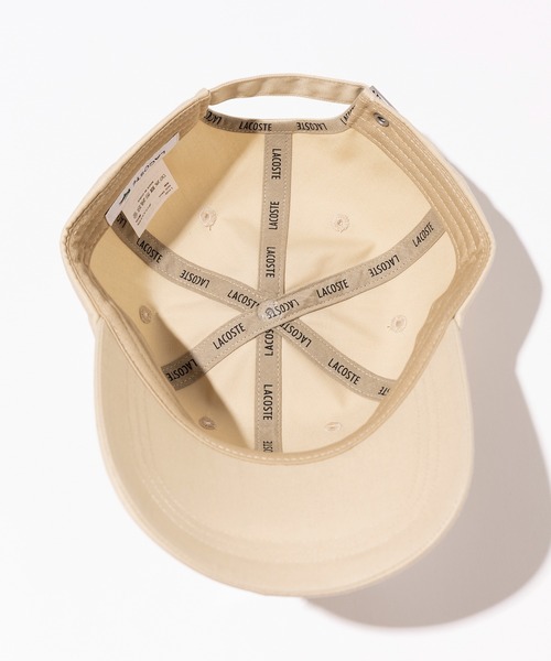 LACOSTE(ラコステ)の「【LACOSTE】EMB CAP CBS(キャップ・メンズ・ネイビー/ベージュ/ブラック・FREE)」の6枚目の写真