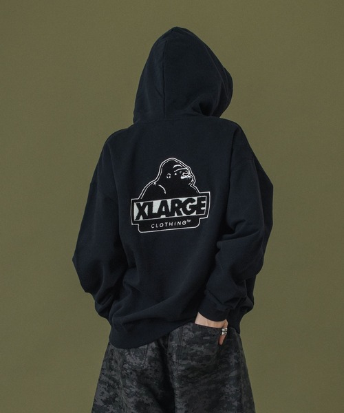 トップス SLANTED OG HOODED SWEATSHIRT SLANTED OG HOODED SWEATSHIRT（パーカー）｜XLARGE（エクストラ