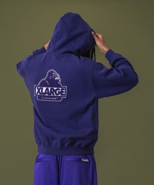 トップス SLANTED OG HOODED SWEATSHIRT SLANTED OG ZIP HOODED SWEATSHIRT – XLARGE