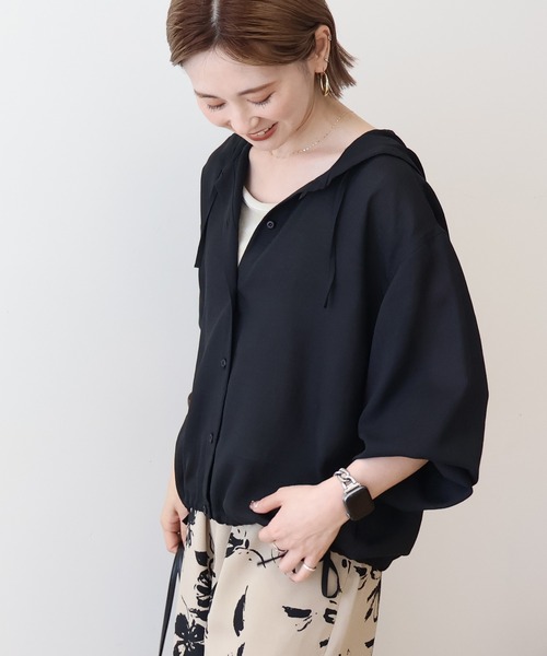 セール】シアーフーディーシャツ（シャツ/ブラウス）｜AMERICAN HOLIC