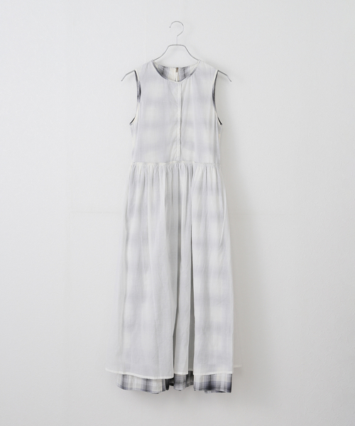 mii（ミー）の「【Mii / ミイ】HAND WOVEN SLEEVELESS LONG DR（ワンピース・レディース・ブラック・SMALL）」の6枚目の写真