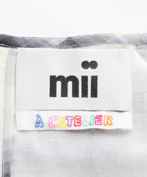 mii（ミー）の「【Mii / ミイ】HAND WOVEN SLEEVELESS LONG DR（ワンピース・レディース・ブラック・SMALL）」の7枚目の写真