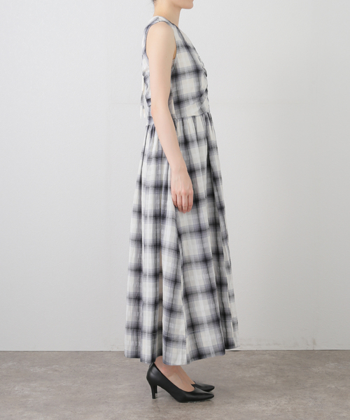 mii（ミー）の「【Mii / ミイ】HAND WOVEN SLEEVELESS LONG DR（ワンピース・レディース・ブラック・SMALL）」の13枚目の写真