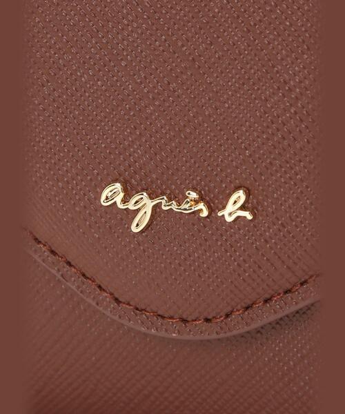 agnes b. 三つ折財布 牛革 avaウォレット agnes b. 財布 ava ウォレット (TAW02−01) レディース