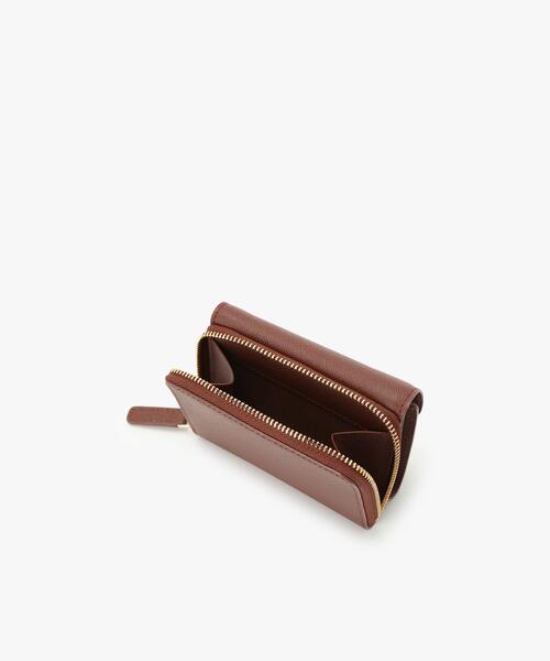 agnès b. ブラウン 三つ折り財布 レザー 三つ折りウォレット ava(TAW02－02)（財布）｜agnes b