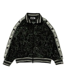 A BATHING APE(AxCVOGCv)BAPE X 88RISING GLOW IN THE DARK CAMO TRACK JACKET(ATu)