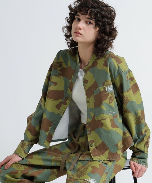 CAMOUFLAGE SHORT SHIRTS/カモフラージュショートシャツ（シャツ