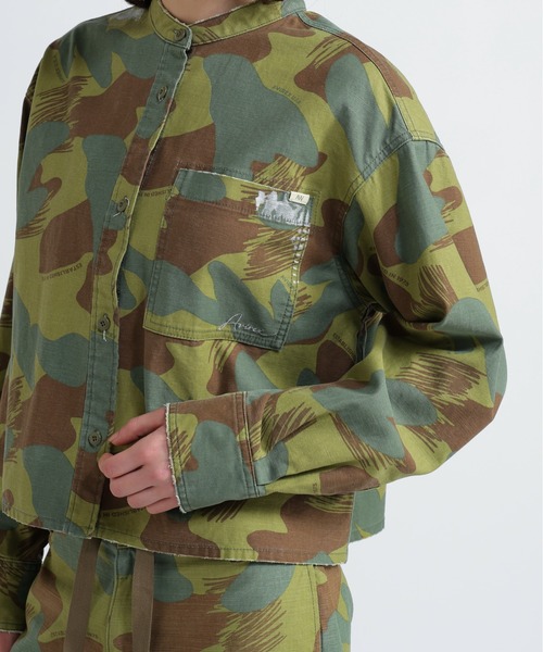 CAMOUFLAGE SHORT SHIRTS/カモフラージュショートシャツ（シャツ