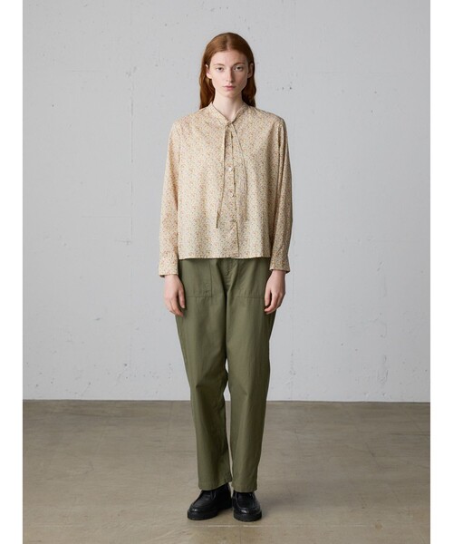 MidiUmi(ミディウミ)の「MidiUmi ベイカーストレートパンツ(その他パンツ・レディース・カーキ/ブラック・FREE)」の1枚目の写真