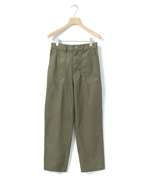 MidiUmi(ミディウミ)の「MidiUmi ベイカーストレートパンツ(その他パンツ・レディース・カーキ/ブラック・FREE)」の3枚目の写真