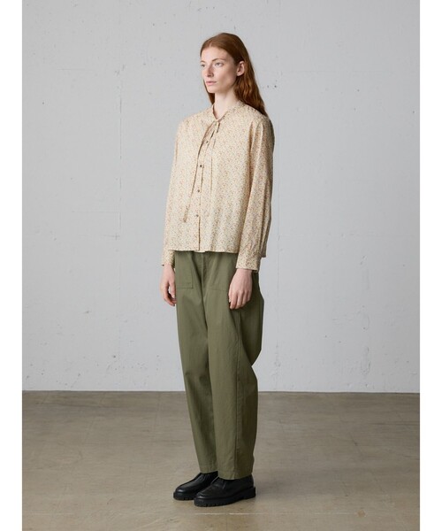 MidiUmi(ミディウミ)の「MidiUmi ベイカーストレートパンツ(その他パンツ・レディース・カーキ/ブラック・FREE)」の6枚目の写真